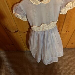 VINTAGE BLUE DRESS